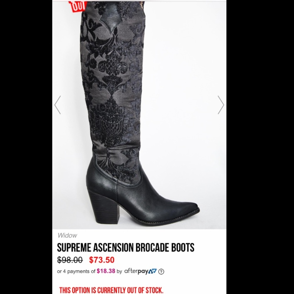 π ISO π House of widow boots dolls kill - Picture 1 of 2